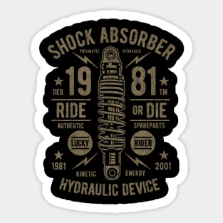 Shock Absorber Sticker